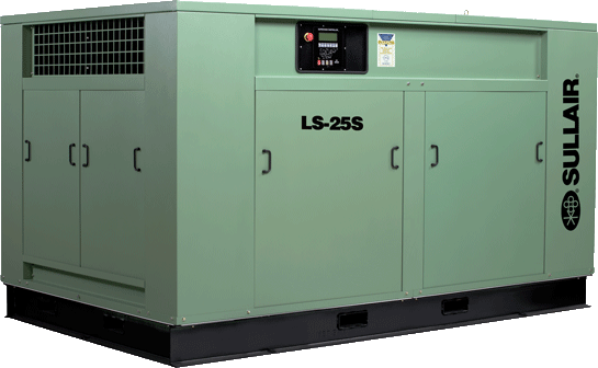 Sullair LS25S single-stage rotary screw air compressor